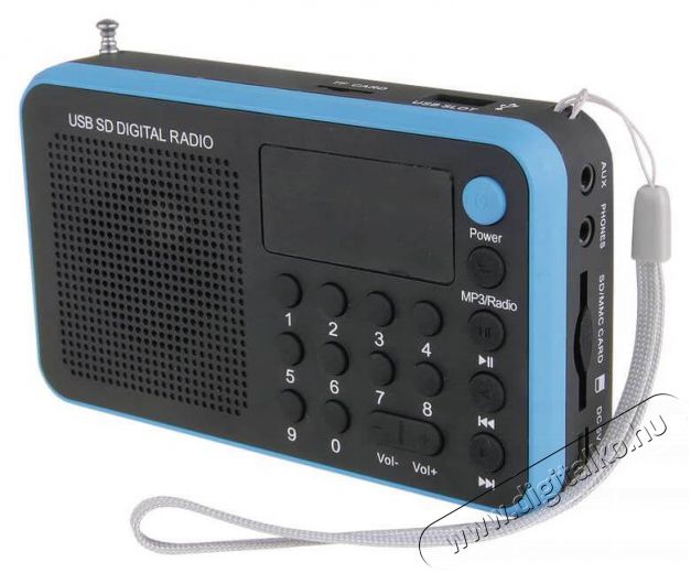 Emos E0063 kék USB rádió Újdonságok - Új termékek - 337024