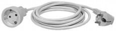 Emos P0120R hosszabbító 3x1,5mm2  fehér 10m Háztartás / Otthon / Kültér - Világítás / elektromosság - Hálózati elosztó / hosszabbító / adapter - 369307
