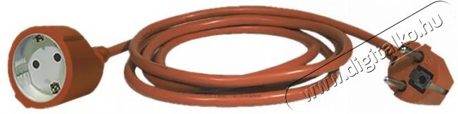 Emos P01220R 3x1,5mm2 20M, piros hosszabbító Háztartás / Otthon / Kültér - Világítás / elektromosság - Hálózati elosztó / hosszabbító / adapter - 369310