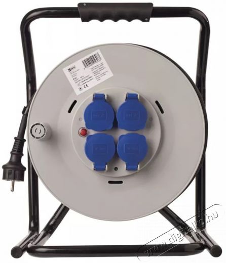 Emos P19220 kábeldob 50m-es kábellel Háztartás / Otthon / Kültér - Világítás / elektromosság - Hálózati elosztó / hosszabbító / adapter - 369350