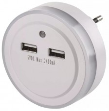 Emos P3313 LED USB-s éjjeli fény Háztartás / Otthon / Kültér - Világítás / elektromosság - Éjszakai irányfény - 369357