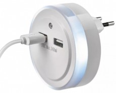 Emos P3313 LED USB-s éjjeli fény Háztartás / Otthon / Kültér - Világítás / elektromosság - Éjszakai irányfény - 369357