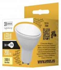 Emos Z75040 3W GU10 meleg fehér LED spot izzó Egyéb - Nem forgalmazzuk ! - 337079