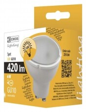Emos Z75130 6W GU10 meleg fehér LED spot izzó Egyéb - Nem forgalmazzuk ! - 337081