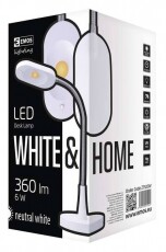 Emos Z7523W fehér LED asztali lámpa Háztartás / Otthon / Kültér - Világítás / elektromosság - Asztali lámpa - 337084