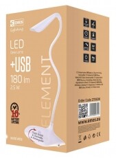 Emos Z7592W USB LED asztali lámpa Háztartás / Otthon / Kültér - Világítás / elektromosság - Asztali lámpa - 337092