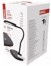Emos Z7602B LED Stella asztali lámpa - Fekete Háztartás / Otthon / Kültér - Világítás / elektromosság - Asztali lámpa - 369401