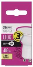 Emos ZQ8350 CLASSIC 5,5W GU10 465 lumen meleg fehér LED spot izzó Egyéb - Nem forgalmazzuk ! - 369456