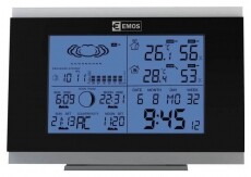 Emos E5018 Meteorológiai Állomás Háztartás / Otthon / Kültér - Lakásfelszerelés - Időjárás állomás - 337037