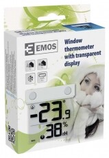 Emos E1278 Digitális Hőmérő Háztartás / Otthon / Kültér - Lakásfelszerelés - Hőmérő / barométer - 337033