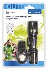 Emos P3839 LED fókuszálható elemlámpa + tartó Háztartás / Otthon / Kültér - Világítás / elektromosság - Zseblámpa / elemlámpa - 337053