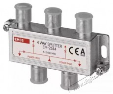 Emos EM2344 4-es F csatlakozós antenna elosztó Tv kiegészítők - Antenna - Kiegészítő - 380045