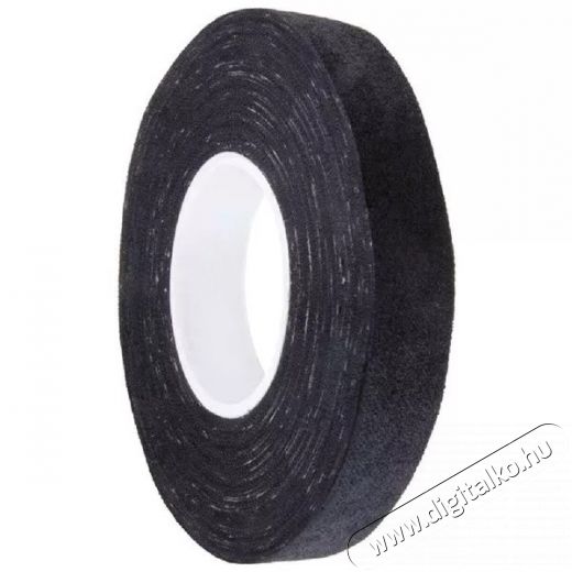Emos F6515 15mm/15m textil szigetelőszalag - fekete Háztartás / Otthon / Kültér - Egyéb háztartási termék - 380052