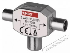 Emos J0199 EU 2501/D194 ferrites háromágú antenna elosztó Tv kiegészítők - Antenna - Kiegészítő - 380056