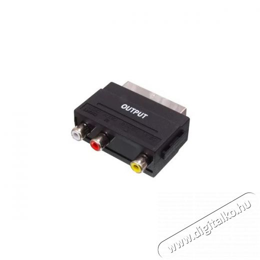 Emos K9304 Scart adapter Tv kiegészítők - Kábel / csatlakozó - Csatlakozó / elosztó / átalakító - 380069