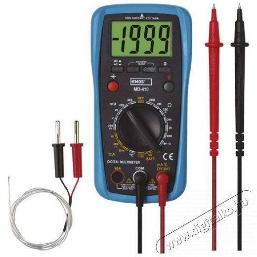 Emos M3691 MD-410 digitális multiméter Háztartás / Otthon / Kültér - Szerszám - Mérőműszer - 380073