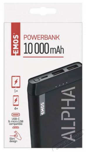 Emos B0526B POWERBANK Mobil / Kommunikáció / Smart - Powerbank / Külső akkumulátor és töltő - 382485