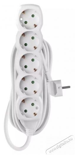 Emos P0525R 5 aljzat 5méter 1,5mm2 hosszabbító Háztartás / Otthon / Kültér - Világítás / elektromosság - Hálózati elosztó / hosszabbító / adapter - 387449