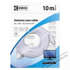 Emos SD3110 10m 90° antenna koax kábel Tv kiegészítők - Kábel / csatlakozó - Koax antenna kábel - 387018