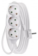 Emos P0325R 3 aljzat 5méter 1,5mm2 hosszabbító Háztartás / Otthon / Kültér - Világítás / elektromosság - Hálózati elosztó / hosszabbító / adapter - 398879