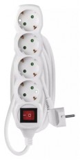 Emos P1423R 4 aljzat 3méter 1,5mm2 kapcsolós hosszabbító Háztartás / Otthon / Kültér - Világítás / elektromosság - Hálózati elosztó / hosszabbító / adapter - 398881