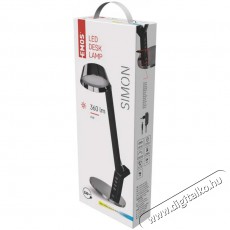 Emos Z7613 SIMON LED asztali lámpa Háztartás / Otthon / Kültér - Világítás / elektromosság - Asztali lámpa - 388617