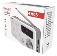 Emos E0086 EM-213 MP3-as, USB-s rádió Audio-Video / Hifi / Multimédia - Rádió / órás rádió - Asztali rádió - 404315