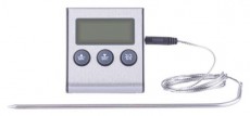 Emos E2157 időzítős digitális grillhőmérő Háztartás / Otthon / Kültér - Kültér / kerti termék / grill - Kerti grill kiegészítő - 412924