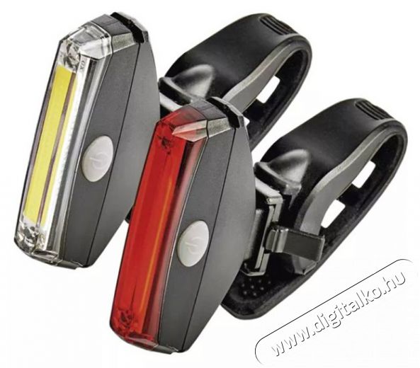 Emos P3922 22lm 2db-os fehér/piros LED kerékpárlámpa szett Háztartás / Otthon / Kültér - Játék / Sport - Kiegészítő - 419777