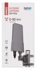 Emos J0658 EM-VO6 univerzális DVB-T kültéri antenna Tv kiegészítők - Antenna - Kültéri antenna - 433276