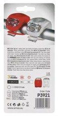 Emos P3921 10lm 2db-os fehér/piros LED kerékpárlámpa szett Háztartás / Otthon / Kültér - Világítás / elektromosság - Kerékpárlámpa - 434043