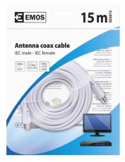 Emos SD3015 15m antenna koax kábel Tv kiegészítők - Kábel / csatlakozó - Koax antenna kábel - 434107