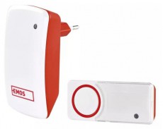Emos P5750 AC vezeték nélküli csengő Háztartás / Otthon / Kültér - Lakásfelszerelés - Csengő - 439308