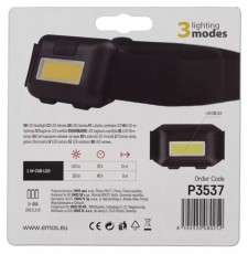 Emos P3537 COB LED 110lm fejlámpa Háztartás / Otthon / Kültér - Világítás / elektromosság - Fejlámpa - 442964