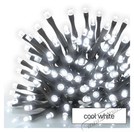 Emos D1AC01 10m, 100LED, IP44,12W, hideg CNT - kezdő készlet Háztartás / Otthon / Kültér - Világítás / elektromosság - Led szalag / fényfüzér - 456171