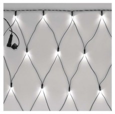 Emos D1DC01 2x1,5m 160LED IP44 hideg CNT - fényfüzér háló Háztartás / Otthon / Kültér - Világítás / elektromosság - Led szalag / fényfüzér - 456124