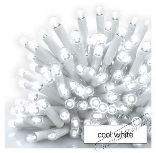 Emos D2AC02 5M 50LED IP44 hidegfehér CNT PRO - fényfüzér Háztartás / Otthon / Kültér - Világítás / elektromosság - Led szalag / fényfüzér - 456130
