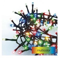 Emos D4BM02 8m/400LED/kül-beltéri/időzítős/többszínű/süni karácsonyi LED fényfüzér Háztartás / Otthon / Kültér - Világítás / elektromosság - Led szalag / fényfüzér - 456251