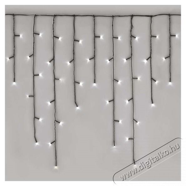 Emos D4CC01 3,6m/200LED/k&uuml;l-belt&eacute;ri/hideg feh&eacute;r j&eacute;gcsap kar&aacute;csonyi LED f&eacute;nyf&uuml;gg&ouml;ny H&aacute;ztart&aacute;s / Otthon / K&uuml;lt&eacute;r - Vil&aacute;g&iacute;t&aacute;s / elektromoss&aacute;g - Led szalag / f&eacute;nyf&uuml;z&eacute;r - 456635