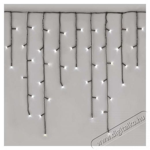 Emos D4CC01 3,6m/200LED/k&uuml;l-belt&eacute;ri/hideg feh&eacute;r j&eacute;gcsap kar&aacute;csonyi LED f&eacute;nyf&uuml;gg&ouml;ny H&aacute;ztart&aacute;s / Otthon / K&uuml;lt&eacute;r - Vil&aacute;g&iacute;t&aacute;s / elektromoss&aacute;g - Led szalag / f&eacute;nyf&uuml;z&eacute;r - 456635