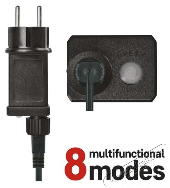 Emos D4CC01 3,6m/200LED/k&uuml;l-belt&eacute;ri/hideg feh&eacute;r j&eacute;gcsap kar&aacute;csonyi LED f&eacute;nyf&uuml;gg&ouml;ny H&aacute;ztart&aacute;s / Otthon / K&uuml;lt&eacute;r - Vil&aacute;g&iacute;t&aacute;s / elektromoss&aacute;g - Led szalag / f&eacute;nyf&uuml;z&eacute;r - 456635