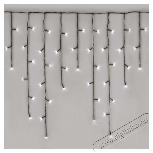 Emos D4CC03 10m/600LED/kül-beltéri/hideg fehér jégcsap karácsonyi LED fényfüggöny Háztartás / Otthon / Kültér - Világítás / elektromosság - Led szalag / fényfüzér - 456636