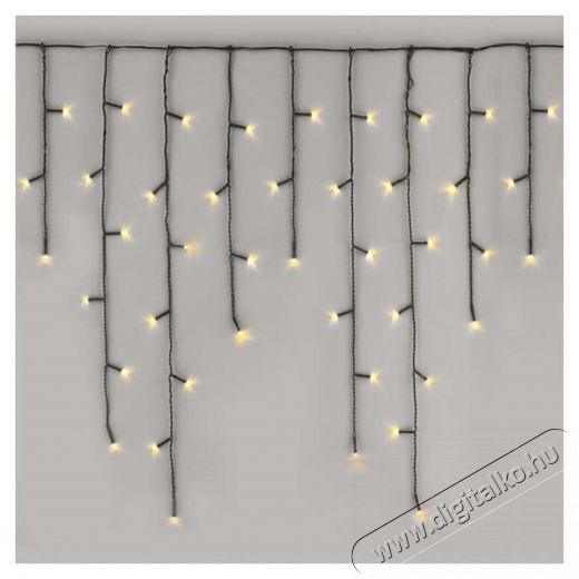 Emos D4CW03 10m/600LED/kül-beltéri/meleg fehér/jégcsap karácsonyi LED fényfüggöny Háztartás / Otthon / Kültér - Világítás / elektromosság - Led szalag / fényfüzér - 456637
