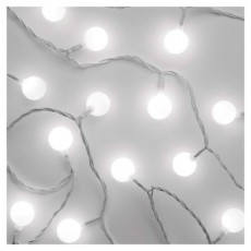 Emos D5AC01 4m/40LED/kül-beltéri/időzítős/hideg fehér/golyók LED fényfüzér Háztartás / Otthon / Kültér - Világítás / elektromosság - Led szalag / fényfüzér - 456645