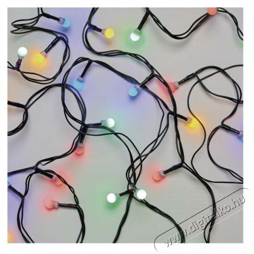 Emos D5AM05 8m/80LED/kül-beltéri/többszínű/golyók karácsonyi LED fényfüzér Háztartás / Otthon / Kültér - Világítás / elektromosság - Led szalag / fényfüzér - 456639