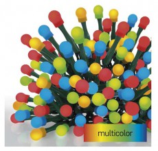 Emos D5AM05 8m/80LED/kül-beltéri/többszínű/golyók karácsonyi LED fényfüzér Háztartás / Otthon / Kültér - Világítás / elektromosság - Led szalag / fényfüzér - 456639