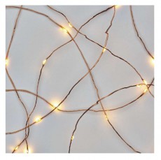 Emos D3AW07 LED 1,9 m/20LED/beltéri/időzítős/2xAA/meleg fehér nano karácsonyi LED fényfüzér Háztartás / Otthon / Kültér - Világítás / elektromosság - Led szalag / fényfüzér - 457218