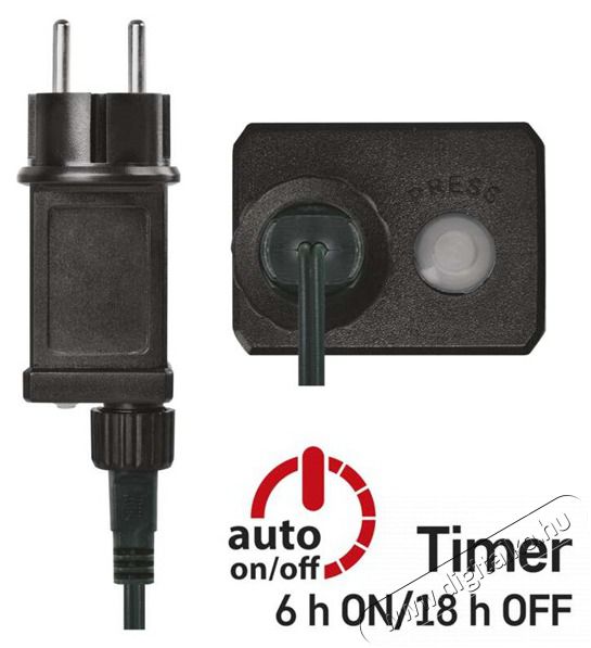 Emos D4AN04 8m/80LED/k&uuml;l-belt&eacute;ri/időz&iacute;tős/meleg/hideg feh&eacute;r kar&aacute;csonyi LED f&eacute;nyf&uuml;z&eacute;r H&aacute;ztart&aacute;s / Otthon / K&uuml;lt&eacute;r - Vil&aacute;g&iacute;t&aacute;s / elektromoss&aacute;g - Led szalag / f&eacute;nyf&uuml;z&eacute;r - 457020