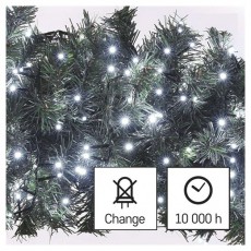 Emos D4BC02 8m/400LED/kül-beltéri/időzítős/hideg fehér/süni karácsonyi LED fényfüzér Háztartás / Otthon / Kültér - Világítás / elektromosság - Hangulat teremtő világítás - 456778