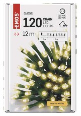 Emos D4AW03 12m/120LED/kül-beltéri/időzítős/meleg fehér karácsonyi LED fényfüzér Háztartás / Otthon / Kültér - Világítás / elektromosság - Led szalag / fényfüzér - 461979